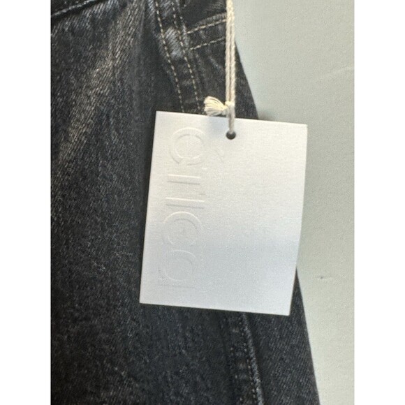 ETICA Estilia Pintuck Trousers In Black Mountain Size 24 NWT Jeans - Picture 5 of 11